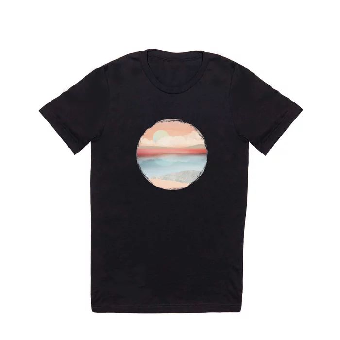 Mint Moon Beach T Shirt